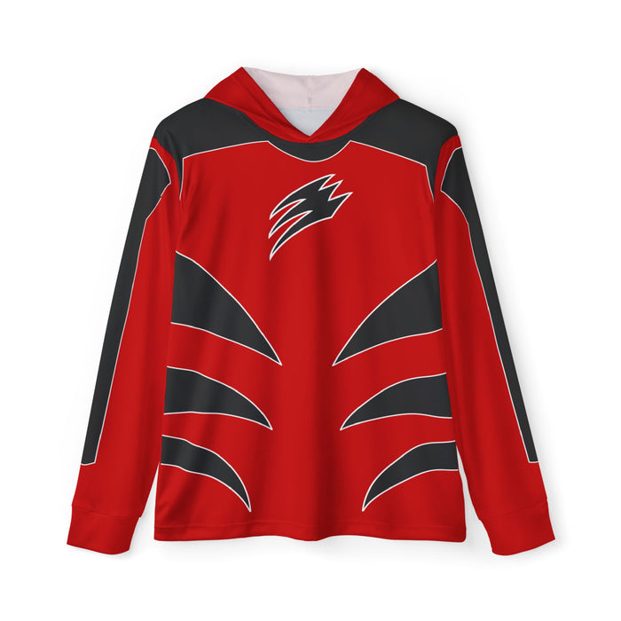 Gekiranger Red Hoodie (Full Print) Lightweight, Breathable, workout, pull over, fitness, Super Sentai Custom