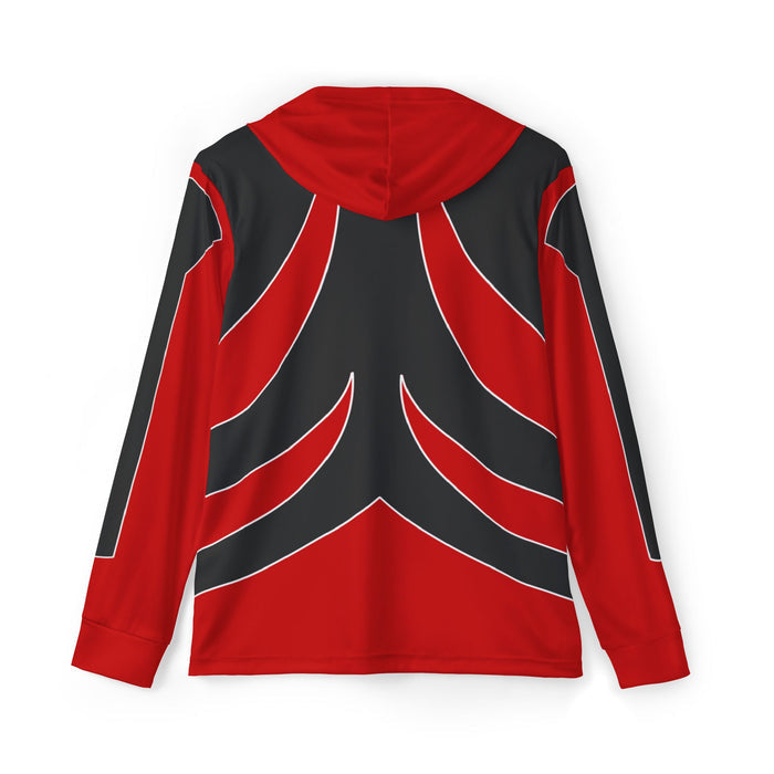 Gekiranger Red Hoodie (Full Print) Lightweight, Breathable, workout, pull over, fitness, Super Sentai Custom