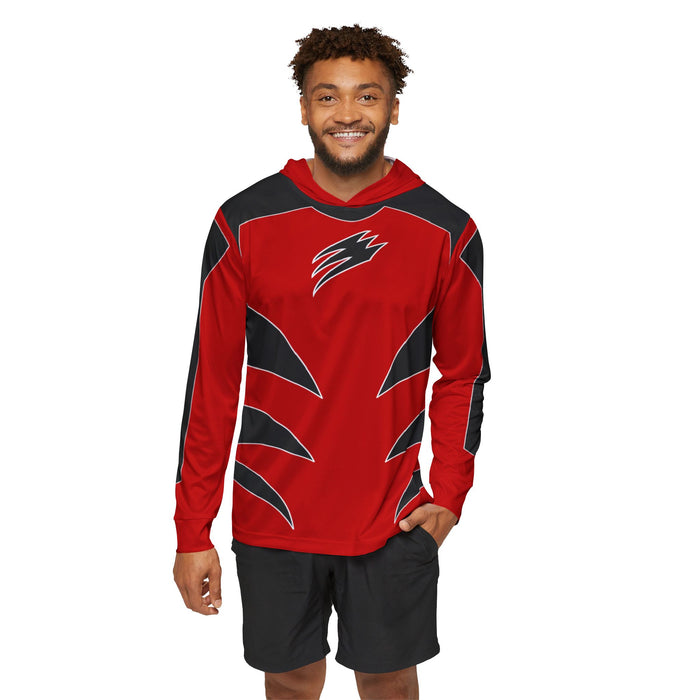 Gekiranger Red Hoodie (Full Print) Lightweight, Breathable, workout, pull over, fitness, Super Sentai Custom