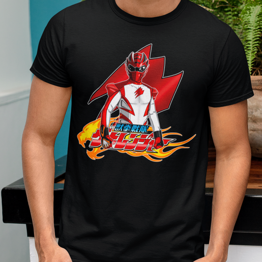 Gekiranger Tee Super Sentai T Shirt Custom Graphic Art Cosplay Shirts Rangers Retro Vintage 90s