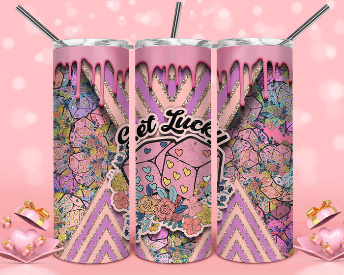 Get lucky  tumbler