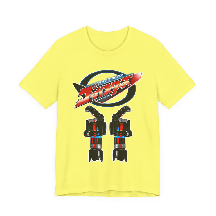 Go Busters Buster Blaster Tee Super Sentai T Shirt Custom Graphic Art Cosplay Shirts Rangers Retro Vintage 90s