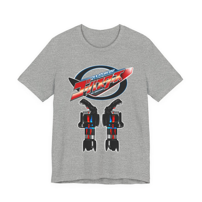 Go Busters Buster Blaster Tee Super Sentai T Shirt Custom Graphic Art Cosplay Shirts Rangers Retro Vintage 90s