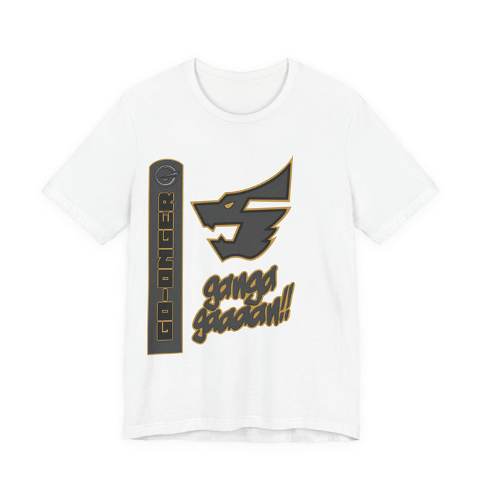 Go-Onger Black Tee Super Sentai T Shirt Custom Graphic Art Cosplay Shirts  Retro Vintage 90s