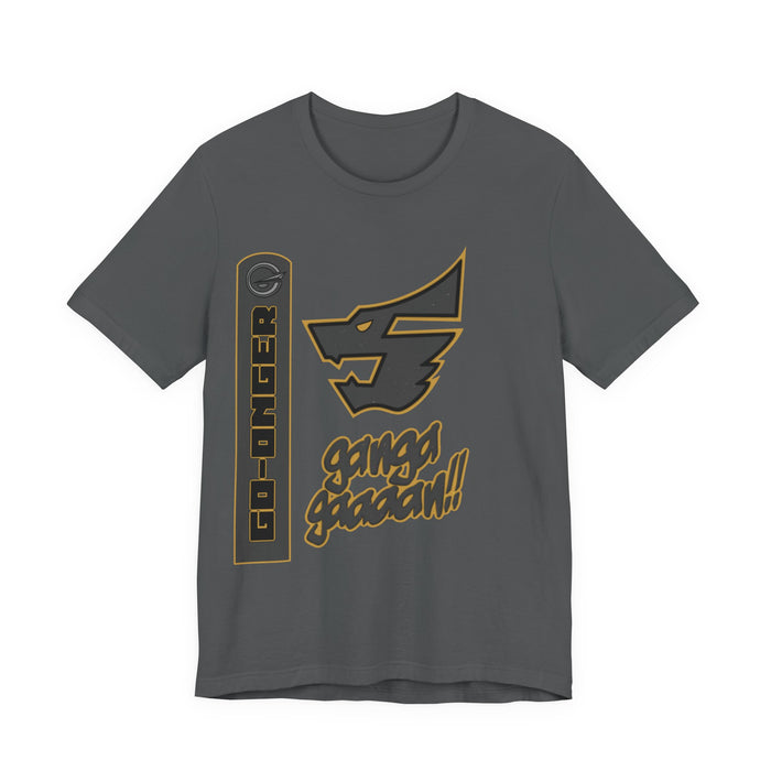 Go-Onger Black Tee Super Sentai T Shirt Custom Graphic Art Cosplay Shirts  Retro Vintage 90s