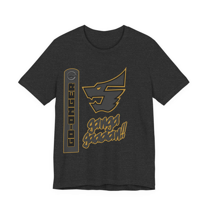 Go-Onger Black Tee Super Sentai T Shirt Custom Graphic Art Cosplay Shirts  Retro Vintage 90s