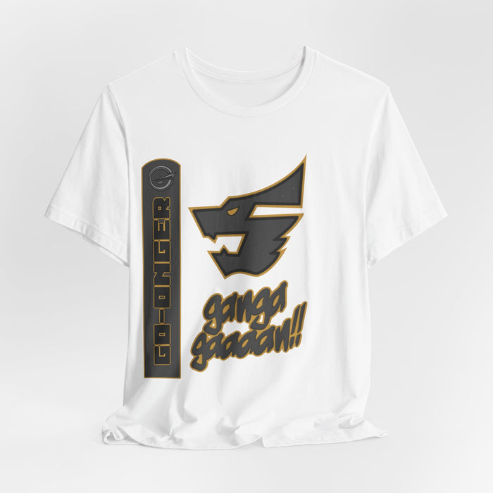 Go-Onger Black Tee Super Sentai T Shirt Custom Graphic Art Cosplay Shirts  Retro Vintage 90s
