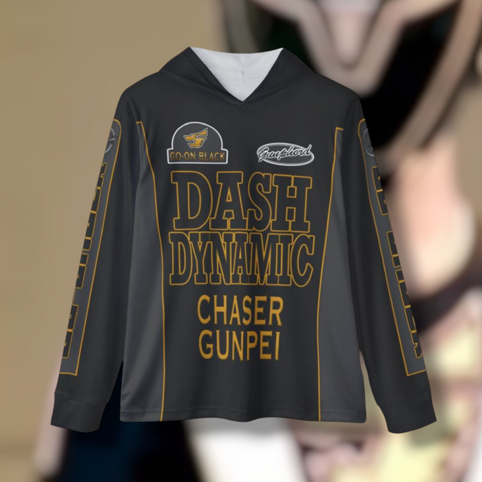 Go-Onger Dash Dynamic Hoodie (Full Print) Lightweight, Breathable, workout, pull over, fitness Hoodie Super Sentai Custom
