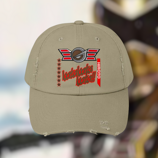 Go-Onger Gold Distressed Hat Super Sentai T Shirt Custom Graphic Art Cosplay Shirts Rangers Retro Vintage 90s