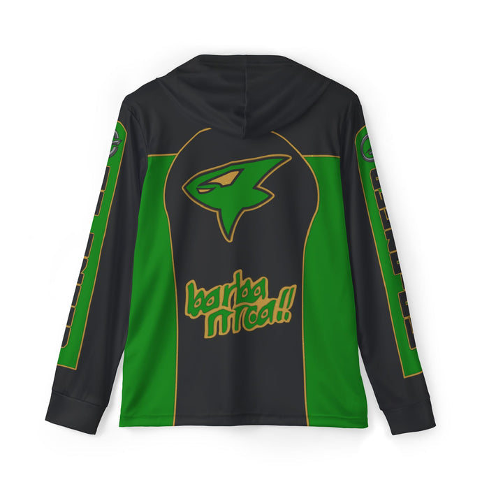 Go-Onger Green Hoodie (Full Print) Lightweight, Breathable, workout, pull over, fitness Hoodie Super Sentai Custom