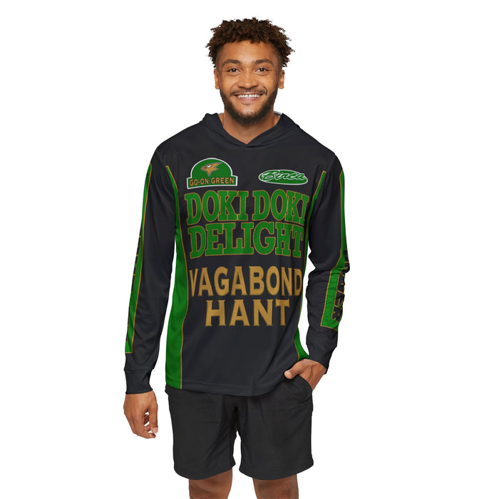 Go-Onger Green Hoodie (Full Print) Lightweight, Breathable, workout, pull over, fitness Hoodie Super Sentai Custom
