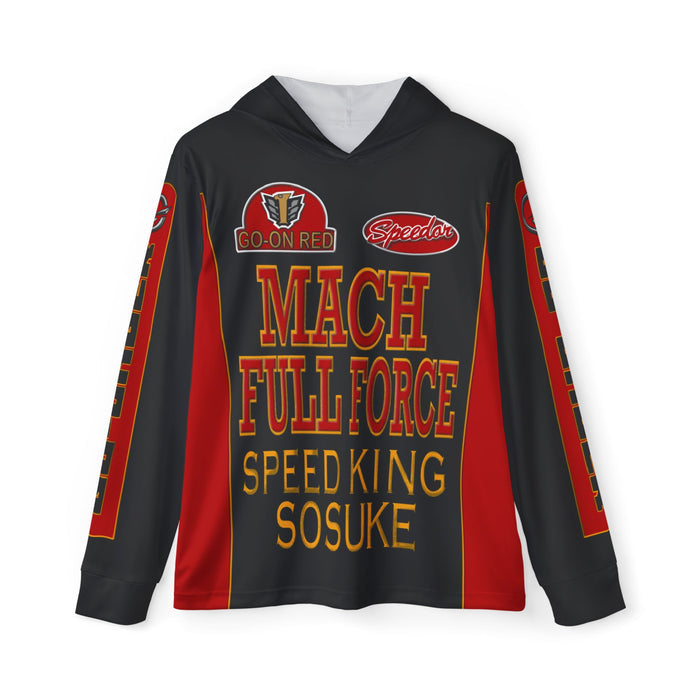 Go-Onger Red Speed King Hoodie (Full Print) Lightweight, Breathable, workout, pull over, fitness Hoodie Super Sentai Custom