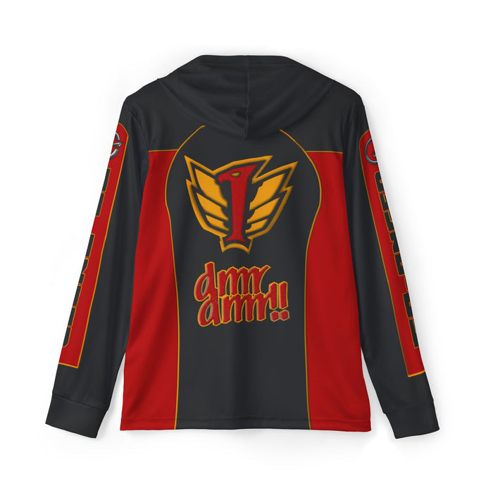 Go-Onger Red Speed King Hoodie (Full Print) Lightweight, Breathable, workout, pull over, fitness Hoodie Super Sentai Custom