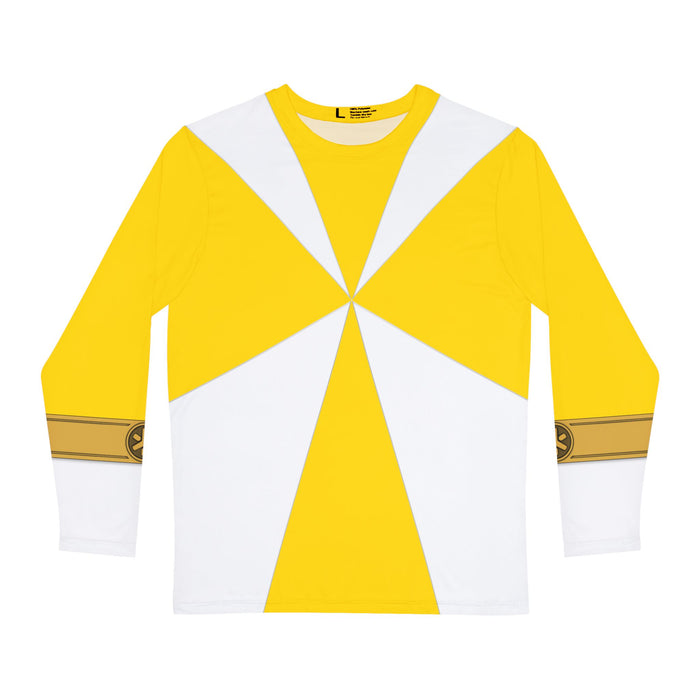 GoGo Five Yellow Long Sleeve Shirt (Full Print) Super Sentai Custom Graphic Art Cosplay Shirts Rangers Retro Vintage 90s