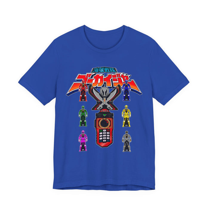 Gokai Change Tee Super Sentai T Shirt Custom Graphic Art Cosplay Shirts Rangers Retro Vintage 90s