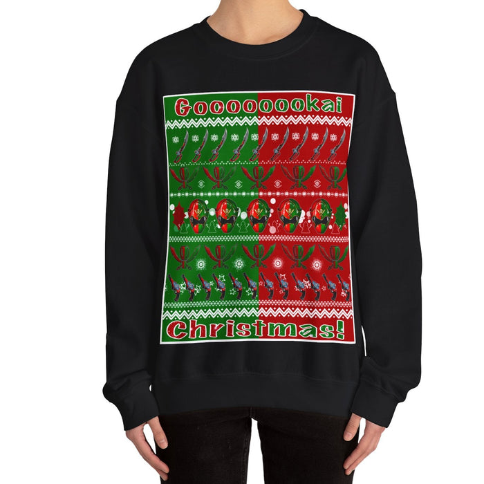 Super Sentai Inspired Gokaiger Christmas pattern Gokai christmas ugly sweater