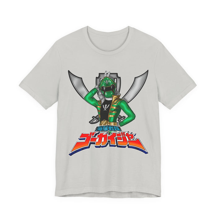 Gokai Green Tee Super Sentai T Shirt Custom Graphic Art Cosplay Shirts Rangers Retro Vintage 90s