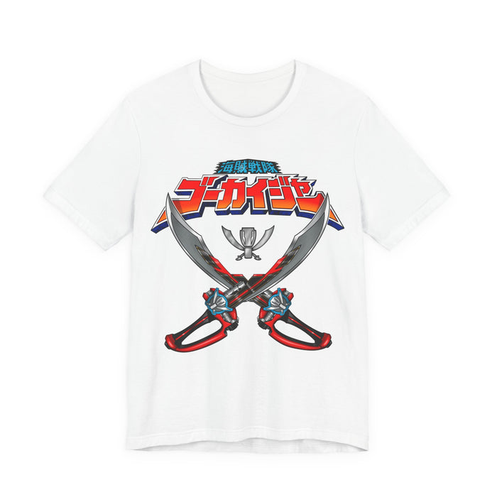 Gokai Saber Tee Super Sentai T Shirt Custom Graphic Art Cosplay Shirts Rangers Retro Vintage 90s