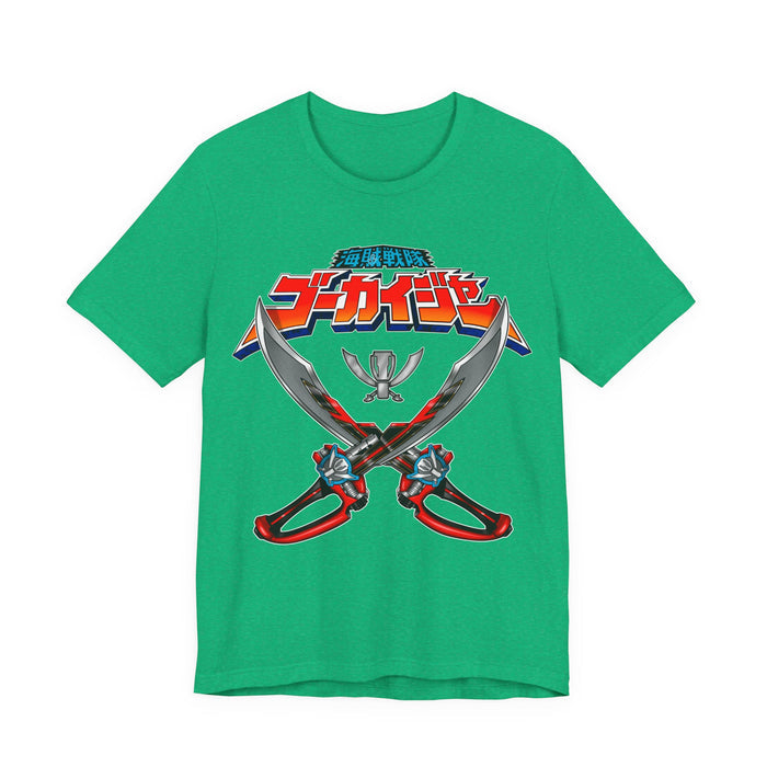 Gokai Saber Tee Super Sentai T Shirt Custom Graphic Art Cosplay Shirts Rangers Retro Vintage 90s