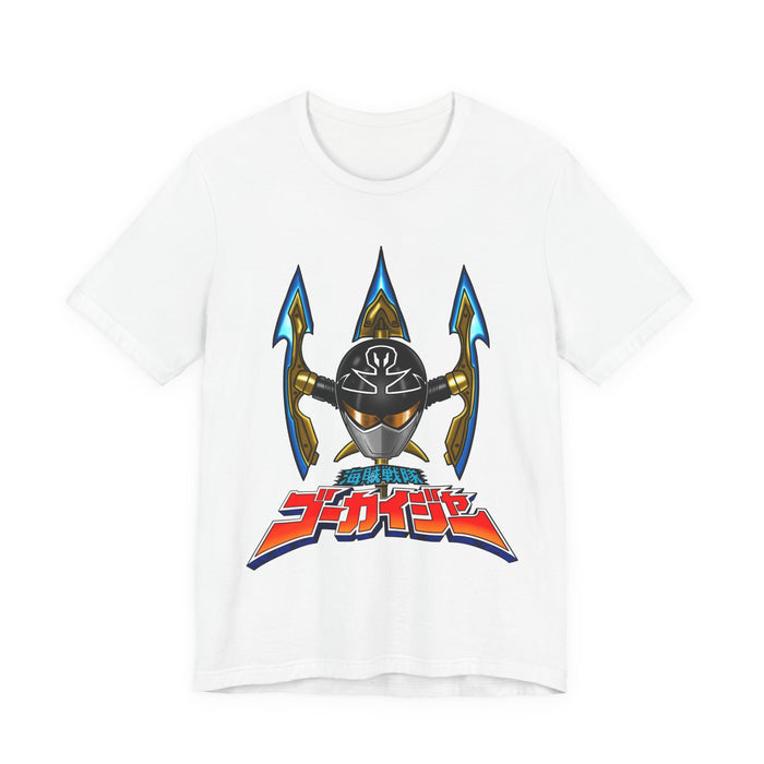 Gokai Silver Helmet Tee Super Sentai T Shirt Custom Graphic Art Cosplay Shirts Rangers Retro Vintage 90s