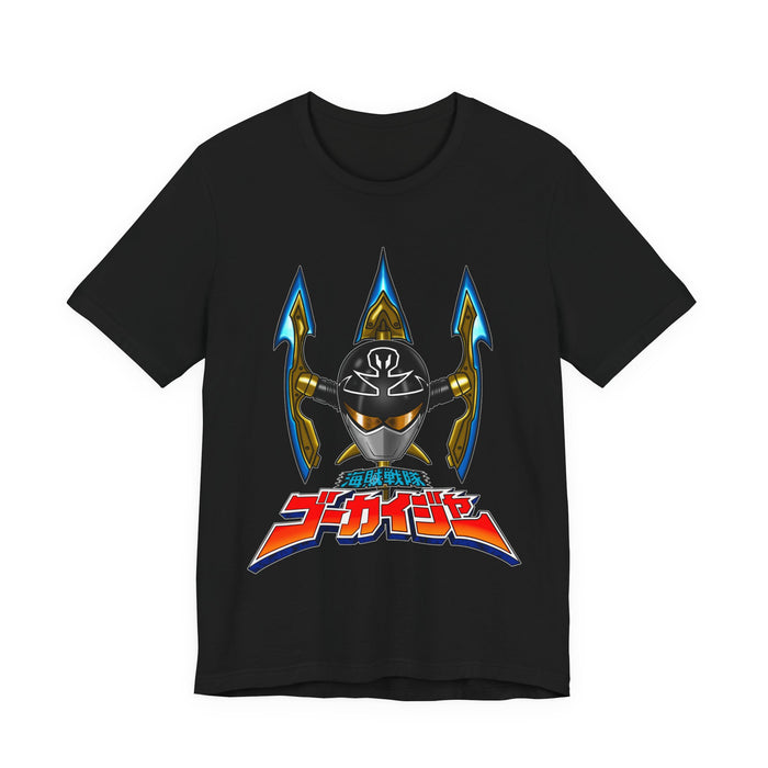 Gokai Silver Helmet Tee Super Sentai T Shirt Custom Graphic Art Cosplay Shirts Rangers Retro Vintage 90s