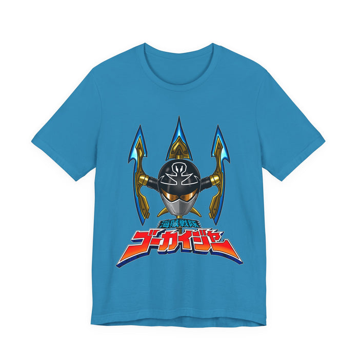 Gokai Silver Helmet Tee Super Sentai T Shirt Custom Graphic Art Cosplay Shirts Rangers Retro Vintage 90s