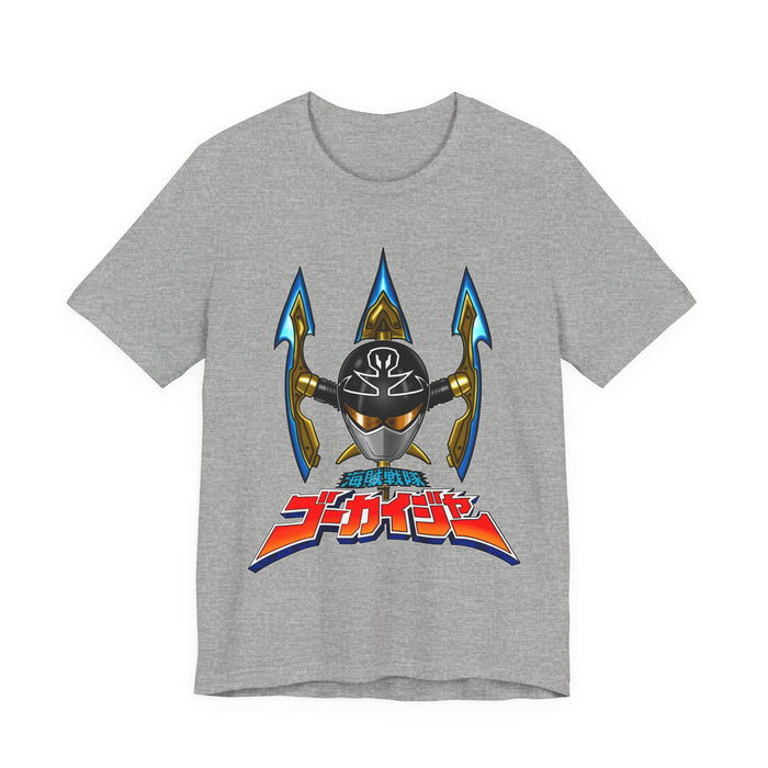 Gokai Silver Helmet Tee Super Sentai T Shirt Custom Graphic Art Cosplay Shirts Rangers Retro Vintage 90s