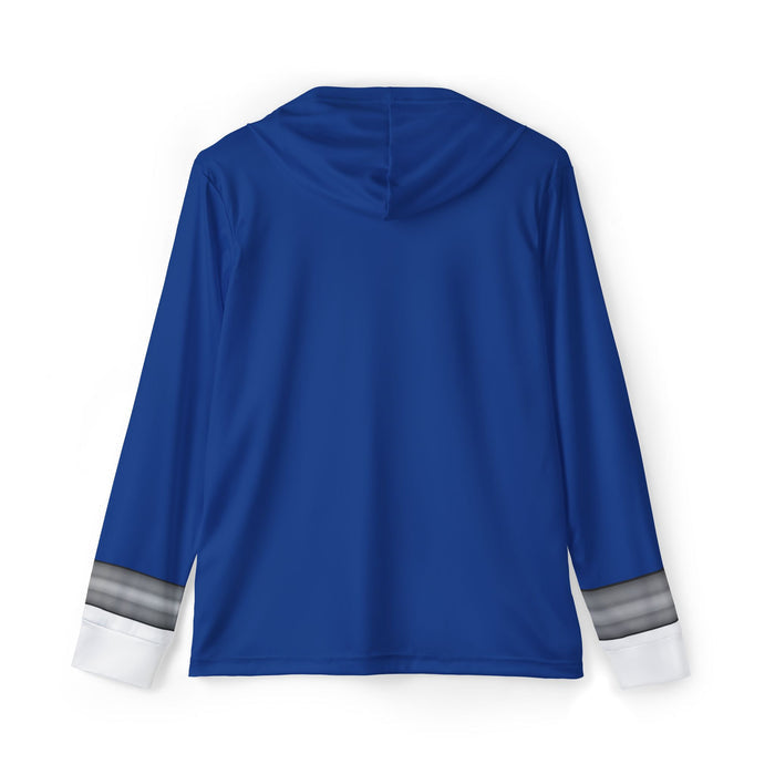 Gokaiger Blue Hoodie (Full Print) Lightweight, Breathable, workout, pull over, fitness Hoodie Super Sentai Custom