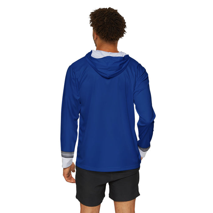 Gokaiger Blue Hoodie (Full Print) Lightweight, Breathable, workout, pull over, fitness Hoodie Super Sentai Custom