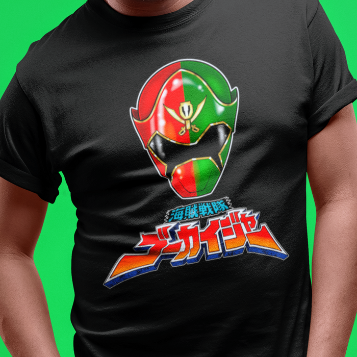 Gokaiger Gokai Christmas Tee Custom Graphic Art Cosplay Shirts Rangers Retro Vintage 90s