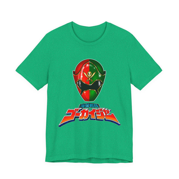 Gokaiger Gokai Christmas Tee Custom Graphic Art Cosplay Shirts Rangers Retro Vintage 90s