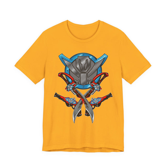 Gokaiger Gokai Gear Tee Super Sentai T Shirt Custom Graphic Art Cosplay Shirts Rangers Retro Vintage 90s