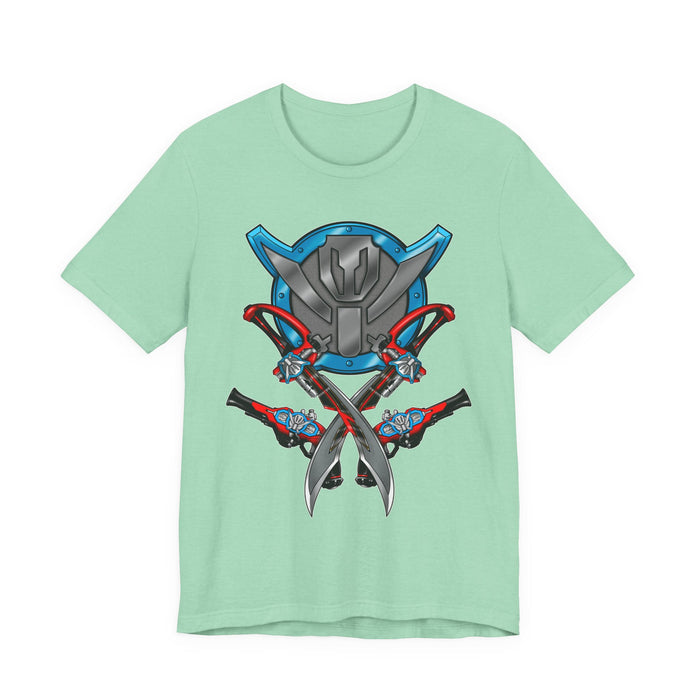 Gokaiger Gokai Gear Tee Super Sentai T Shirt Custom Graphic Art Cosplay Shirts Rangers Retro Vintage 90s
