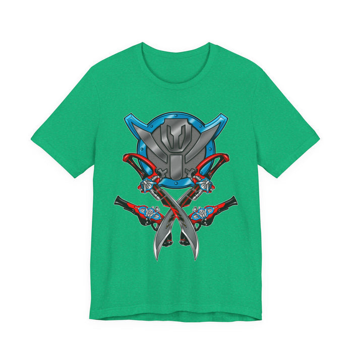 Gokaiger Gokai Gear Tee Super Sentai T Shirt Custom Graphic Art Cosplay Shirts Rangers Retro Vintage 90s