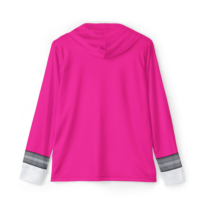 Gokaiger pink Hoodie (Full Print) Lightweight, Breathable, workout, pull over, fitness Hoodie Super Sentai Custom