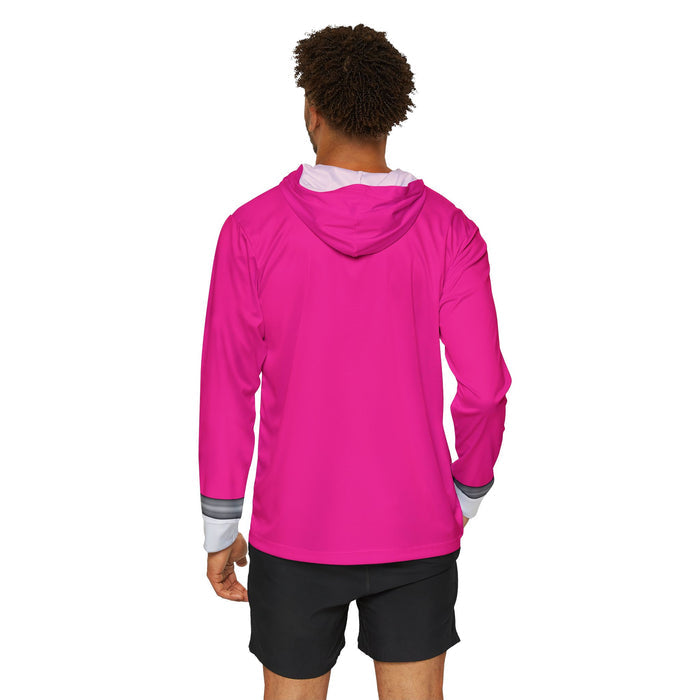 Gokaiger pink Hoodie (Full Print) Lightweight, Breathable, workout, pull over, fitness Hoodie Super Sentai Custom