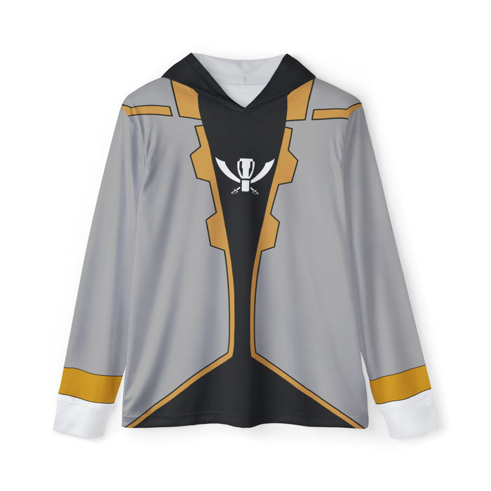 Gokaiger Silver Hoodie (Full Print) Lightweight, Breathable, workout, pull over, fitness Hoodie Super Sentai Custom