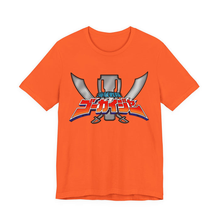 Gokaiger Super Sentai T Shirt Custom Graphic Art Cosplay Shirts Rangers Retro Vintage 90s