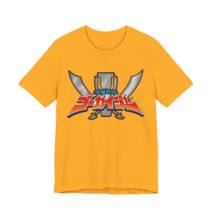 Gokaiger Super Sentai T Shirt Custom Graphic Art Cosplay Shirts Rangers Retro Vintage 90s