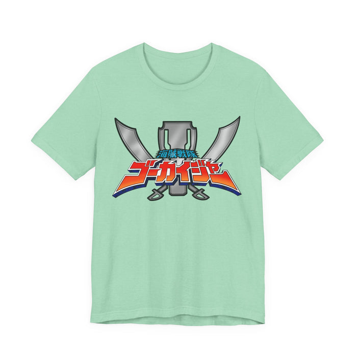 Gokaiger Super Sentai T Shirt Custom Graphic Art Cosplay Shirts Rangers Retro Vintage 90s