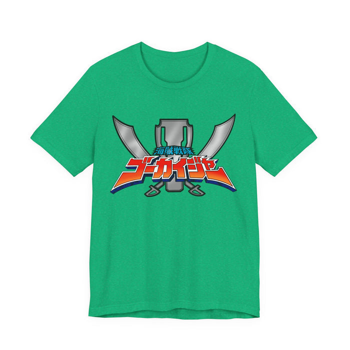 Gokaiger Super Sentai T Shirt Custom Graphic Art Cosplay Shirts Rangers Retro Vintage 90s