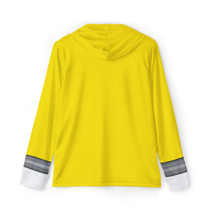 Gokaiger Yellow Hoodie (Full Print)  Lightweight, Breathable, workout, pull over, fitness Hoodie (Full Print) Super Sentai Custom