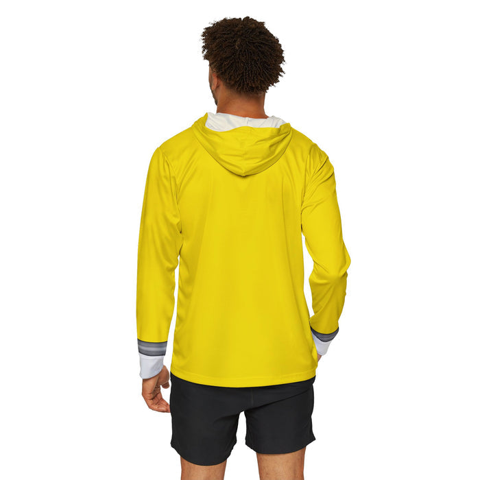 Gokaiger Yellow Hoodie (Full Print)  Lightweight, Breathable, workout, pull over, fitness Hoodie (Full Print) Super Sentai Custom