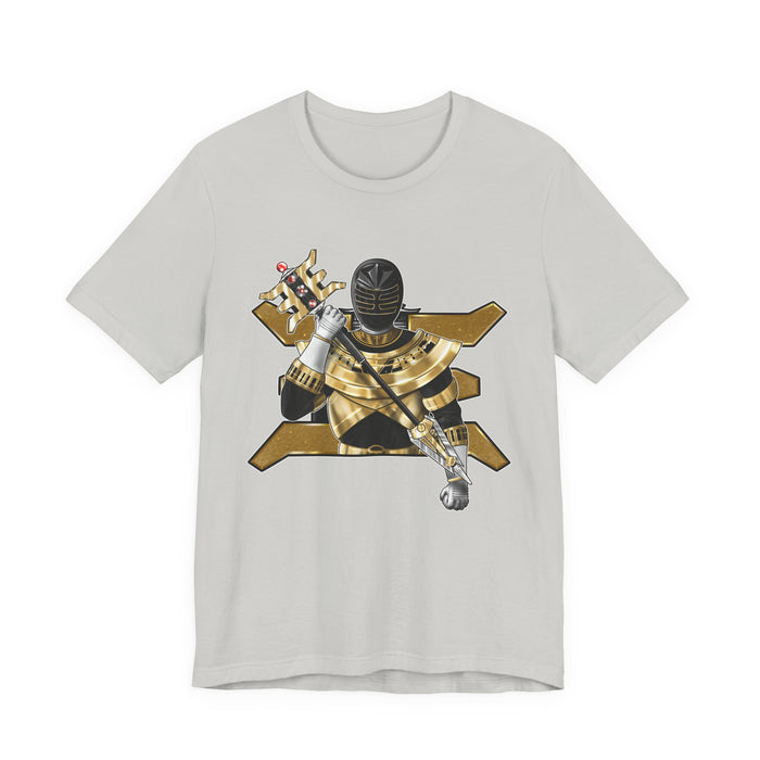 Gold Ranger Tee Super Sentai T Shirt Custom Graphic Art Cosplay Shirts Rangers Retro Vintage 90s