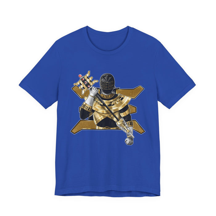 Gold Ranger Tee Super Sentai T Shirt Custom Graphic Art Cosplay Shirts Rangers Retro Vintage 90s