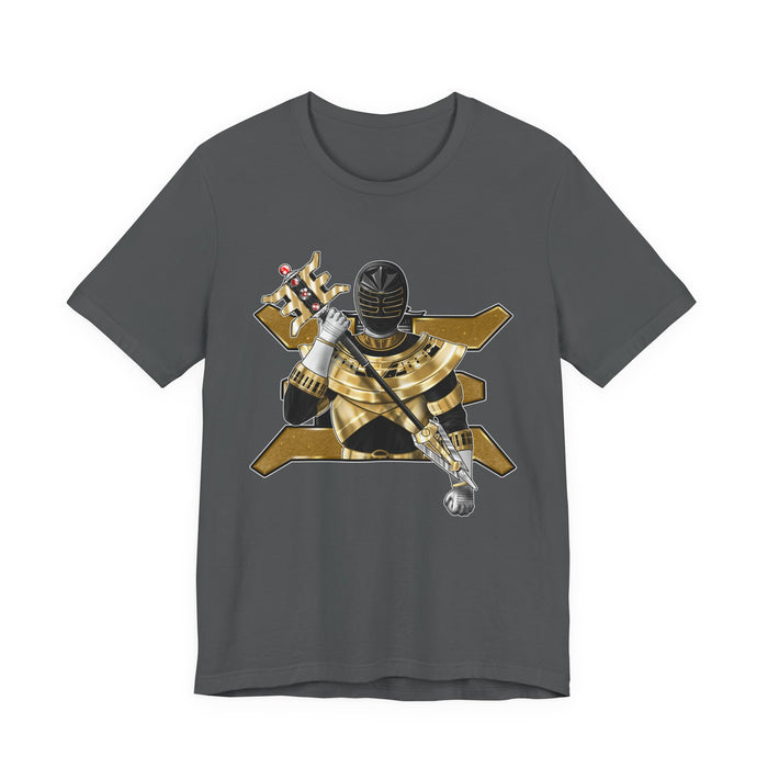 Gold Ranger Tee Super Sentai T Shirt Custom Graphic Art Cosplay Shirts Rangers Retro Vintage 90s