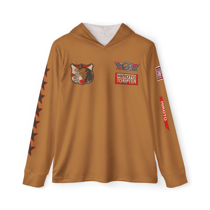 GoOnger Gold Hoodie (Full Print) Lightweight, Breathable, workout, pull over, fitness Hoodie Super Sentai Custom