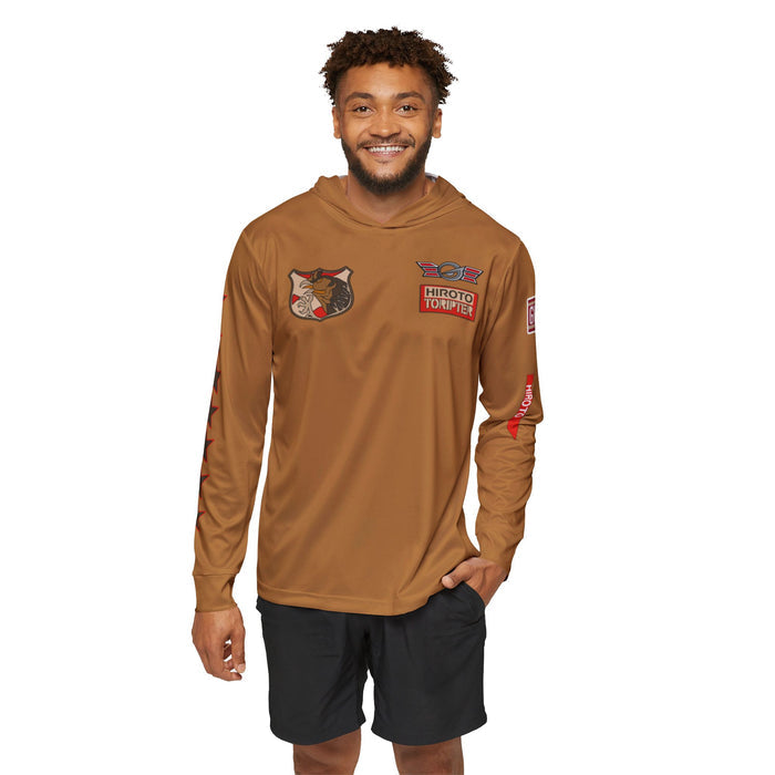 GoOnger Gold Hoodie (Full Print) Lightweight, Breathable, workout, pull over, fitness Hoodie Super Sentai Custom