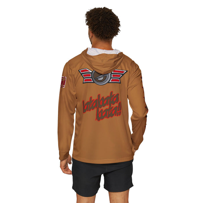 GoOnger Gold Hoodie (Full Print) Lightweight, Breathable, workout, pull over, fitness Hoodie Super Sentai Custom