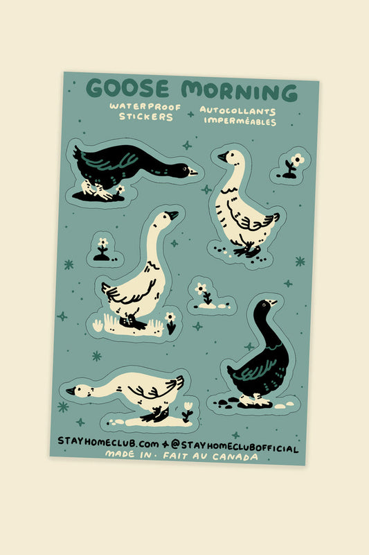 Goose Morning Gap Filler Sticker Sheet